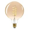 Atmosphera Dekoratyvinė LED lemputė SOFT ABER, G125 4W, gintaro spalva