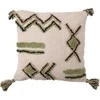 Home Styling Collection Cotton Dekoratyvinė medvilninė pagalvėlė su kutais, 45 x 45 cm