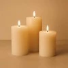 Home Styling Collection Dekoratyvinės LED žvakės Ø 7,5 cm, 3 vnt. rinkinys.