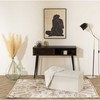 Atmosphera ottoman. sand color. 76 cm x 38 cm x 38 cm
