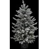 Fééric Lights and Christmas Dirbtinė eglutė vazonėlyje, apsnigta, 100 cm