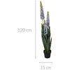 Home Styling Collection Dirbtiniai lubinai vazonėlyje, 120 cm