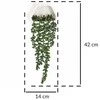Dekoratyvinis augalas svyrantis su vazonu 14x5x45 cm Atmosphera 155634