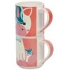 Cup&amp;You Dovanų rinkinys: 2 porcelianiniai puodeliai vaikams, 2 x 265 ml