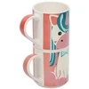 Cup&amp;You Dovanų rinkinys: 2 porcelianiniai puodeliai vaikams, 2 x 265 ml
