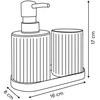 5five Simply Smart Dozatorius ir puodelis su padėklu, 300 ml