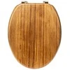5five Simply Smart ACACIA medinė tualeto sėdynė, 46,5 x 37,3 x 6,4 cm
