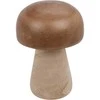 Home Styling Collection Medinė grybo figūrėlė, 20 cm