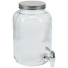 Stiklinis indas su kraneliu, 4 l