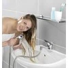 Dušo galvutė praustuvo čiaupui, nešiojamasis nerūdijančio plieno prietaisas - 150 cm žarna, WENKO
