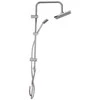Bathroom Solutions Dušo kolonėlė su lietaus dušu, nerūdijančio plieno, aukštis 80 cm