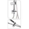 Bathroom Solutions Dušo kolonėlė su lietaus dušu, nerūdijančio plieno, aukštis 80 cm