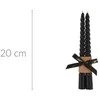 Home Styling Collection Dviejų kūginių žvakių rinkinys, VUKTA, 20 cm