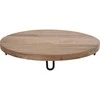 KOOPMAN Style Ekologinio stiliaus užkandžių lenta kiekvienai virtuvei, skersmuo 40 cm.