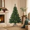 Fééric Lights and Christmas Dirbtinė tanki Kalėdų eglutė su stovu, žalia, 120 cm