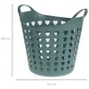 Storage Solutions Lankstus plastikinis skalbinių krepšys, 26 l