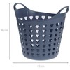 Storage Solutions Lankstus plastikinis skalbinių krepšys, 26 l