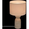 Lamp ERIN stalinė lempa su travertino pagrindu, Ø 28 x 47,5 cm