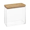 5five Simply Smart Bamboo ESKE birių produktų konteineris, išilginis su bambukiniu dangteliu, 3L