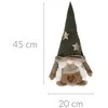 Kalėdinė puošmena Home Styling Collection Kalėdinė Gnome figūrėlė, aukštis 45 cm