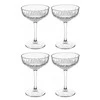 Secret De Gourmet Flat champagne glasses, 4 pieces, 250 ml