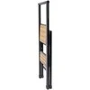 Folding ladder juodas, 2 degrees, WENKO