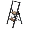 Folding ladder juodas, 2 degrees, WENKO