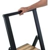 Folding ladder juodas, 3 degrees, WENKO