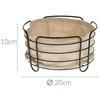 Secret De Gourmet Food Basket, Bread Basket, Diameter 20 cm, rusvai gelsvas