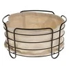 Secret De Gourmet Food Basket, Bread Basket, Diameter 20 cm, rusvai gelsvas