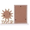 Nuotraukų rėmelis Home Styling Collection Frame Stovimas rėmas su dekoracija, 25,5 x 5 x 18,5 cm