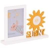 Nuotraukų rėmelis Home Styling Collection Frame Stovimas rėmas su dekoracija, 25,5 x 5 x 18,5 cm