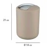 Garbage basket BRASIL, beige - 2 l, WENKO