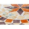 Maximex Garden tablecloth with elastic for round table, mosaic, Ø 85-105 cm