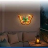 Maximex Garden wall decoration, solar LED butterfly, 54 x 40 cm