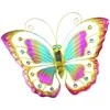 Maximex Garden wall decoration, solar LED butterfly, 54 x 40 cm