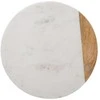 Secret De Gourmet GEOM HYGGE pasukamas padėklas, Ø 30 cm, marmurinis, baltas