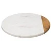 Secret De Gourmet GEOM HYGGE pasukamas padėklas, Ø 30 cm, marmurinis, baltas