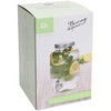 Stiklinis indas su kraneliu, 4 l