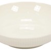 Secret De Gourmet Porcelianinė sriubos lėkštė BONE RIBBED, baltos sp., 20 cm
