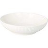 Secret De Gourmet Porcelianinė sriubos lėkštė BONE RIBBED, baltos sp., 20 cm
