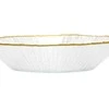 Home Styling Collection Stiklo salotinė 500 ml, auksinė 20,5 cm