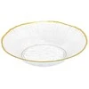 Home Styling Collection Stiklo salotinė 500 ml, auksinė 20,5 cm