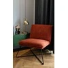 Atmosphera GLAMOUR Naktinė šviesa aukso spalvos, metalas ir stiklas, 48 cm