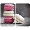 Stiklinės apsauginės plokštės MACARONS viryklei — 2 vnt., WENKO