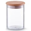Bamboo Stiklinis indas su bambukiniu dangteliu, 750ml, ZELLER