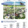 Wenko PIECES Stiklinės krosnelės plokštelės, 2 vnt., „Vasaros pieva“, „Maximex“