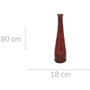 Atmosphera Glass vase ULY made of recycled glass, height 80 cm