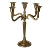 Žvakidė 5 žvakėm t. aukso spalvos metalinė 22,5,22,5x28 cm Atmosphera 103425A