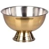 Dekoracja Domu Steel Nerūdijantis plienas bowl, Ø 39,5 cm, auksinis